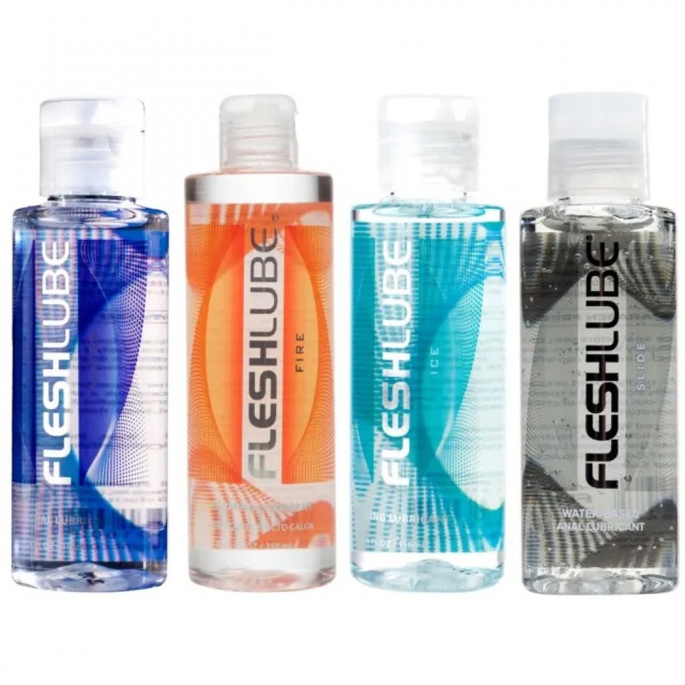 Анальные смазки - Анальный лубрикант на водной основе Fleshlube Slide, 118 ml 3