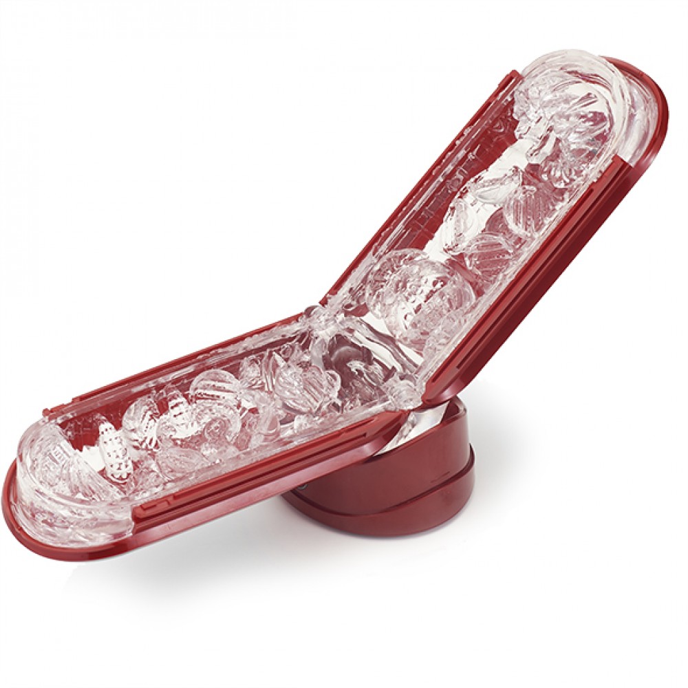 Мастурбатор - Эксклюзивный набор Мастурбатор с нагревом FLIP 0(ZERO) RED & WARMER SET 5
