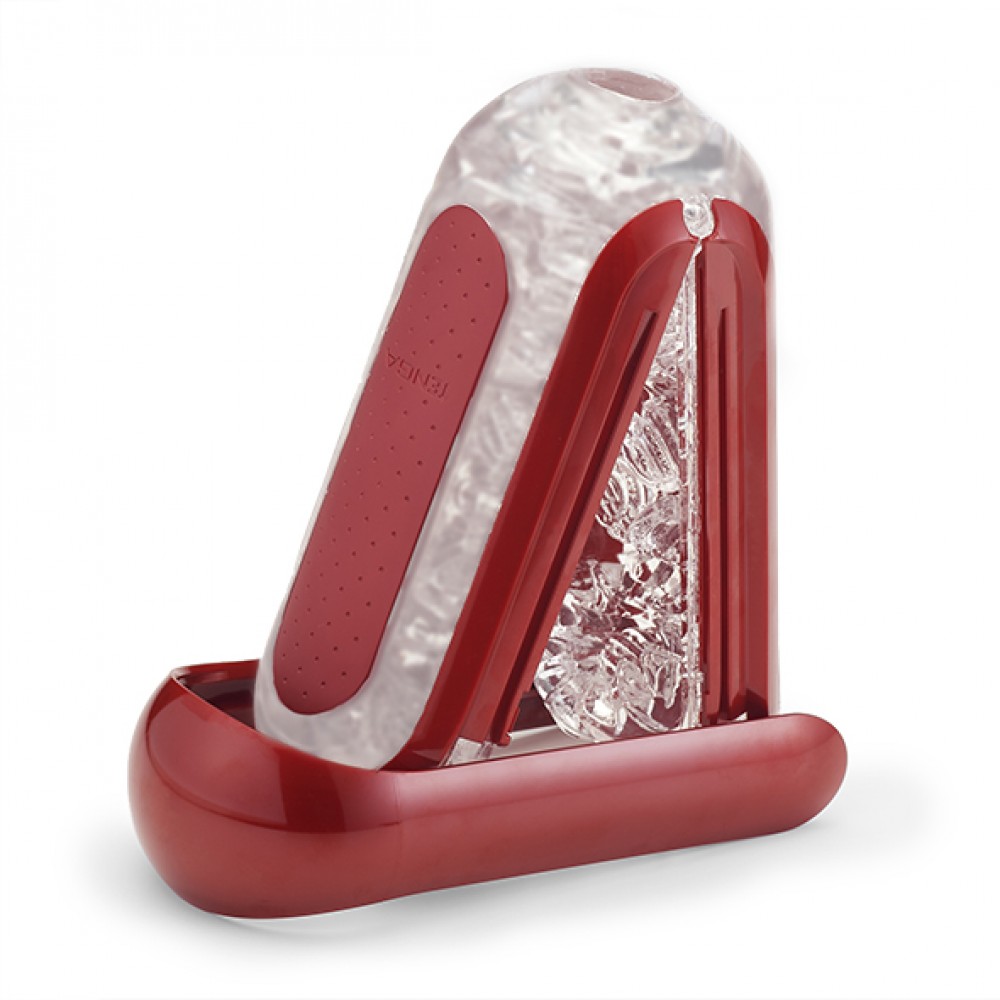 Мастурбатор - Эксклюзивный набор Мастурбатор с нагревом FLIP 0(ZERO) RED & WARMER SET 2
