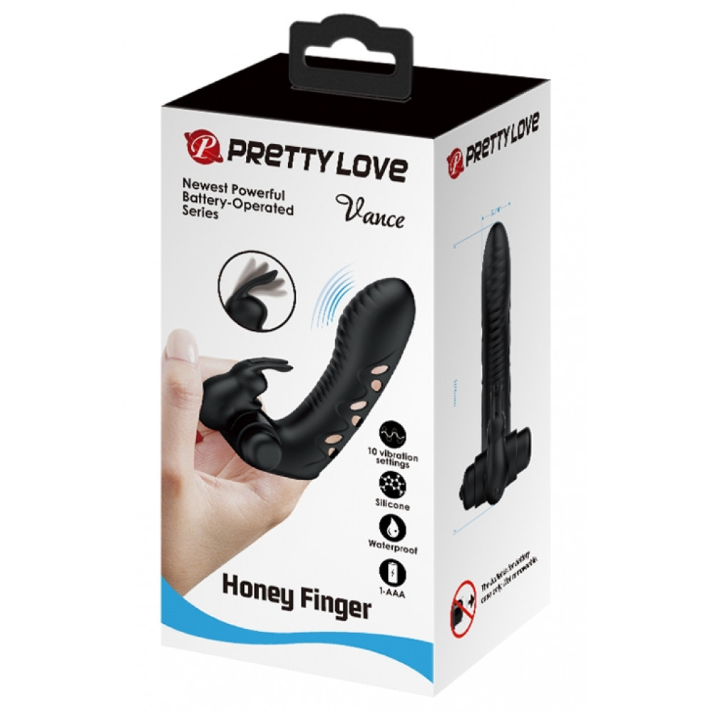 Вибратор - Клиторальный стимулятор на палец Pretty Love - Honey Finger, BI-014851 1