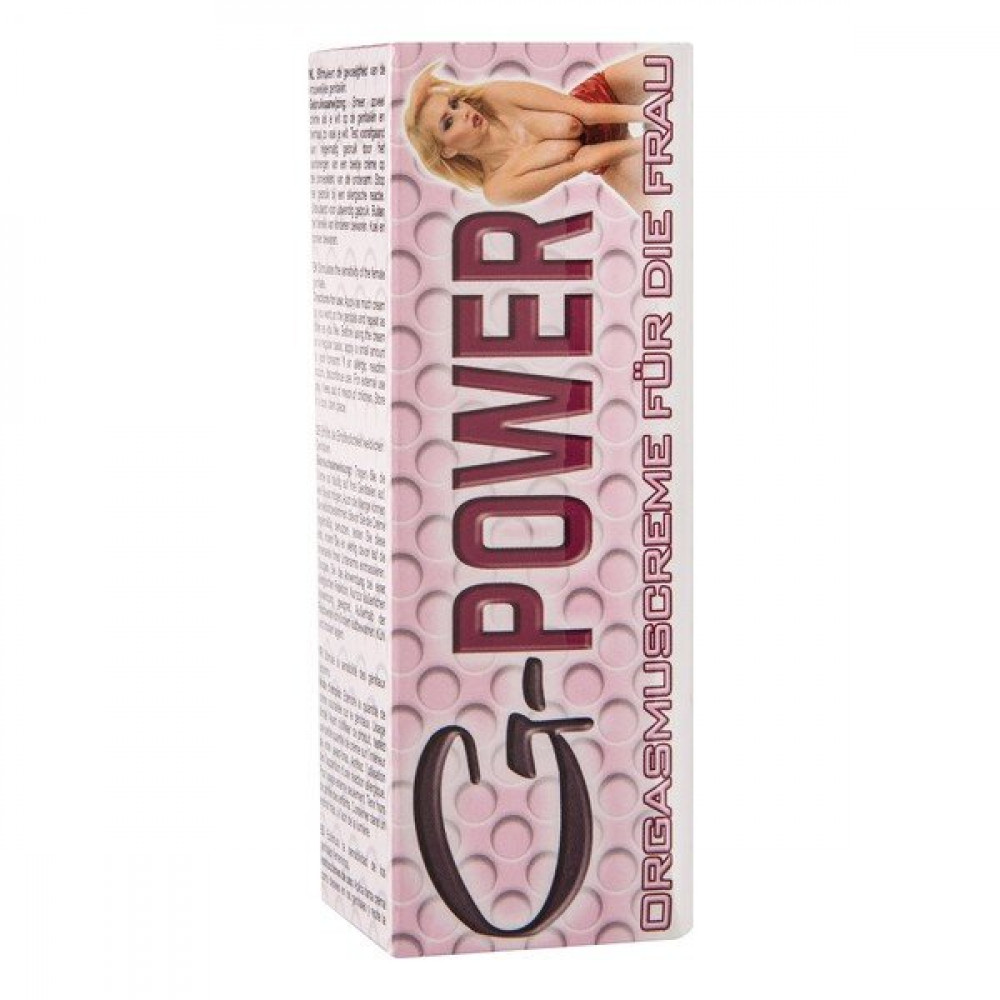 Лубриканты - Крем стимулирующий G POWER, 30 ml 2