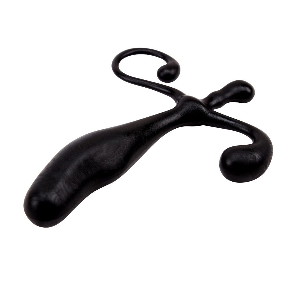 Секс игрушки - Массажер простаты Chisa GK Power Party Hat Cock Ring с фигурной ручкой, черный 4