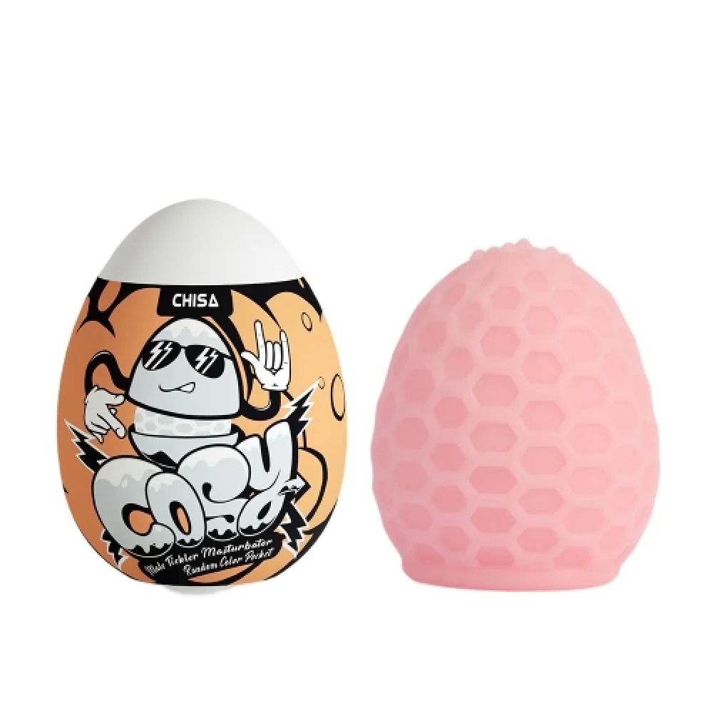 Секс игрушки - Мастурбатор яйцо Chisa COSY Male tickler, розовый