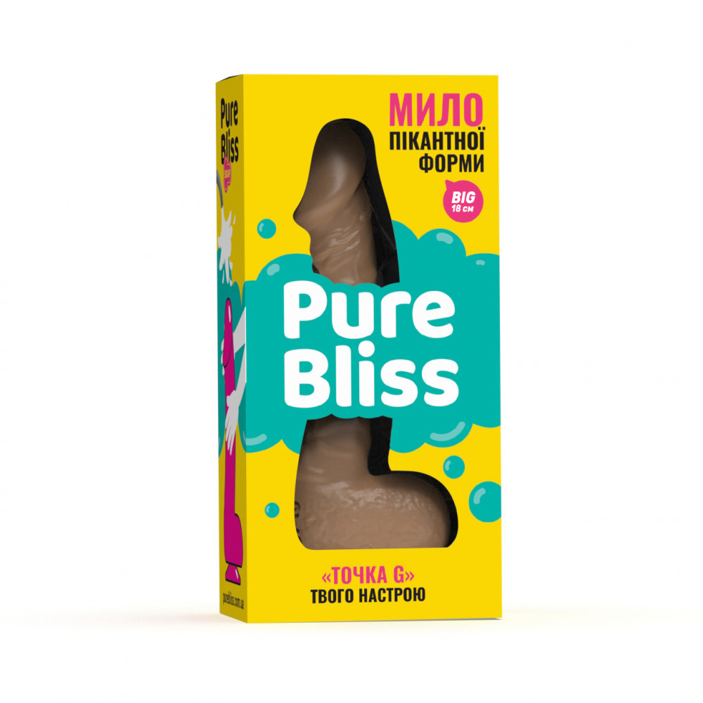 Секс игрушки - Мыло пикантной формы Pure Bliss BIG (Brown) 6