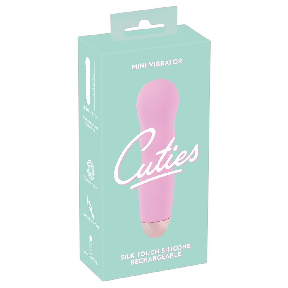 Секс игрушки - Мини-вибратор волнистый You2Toys Cuties, розовый