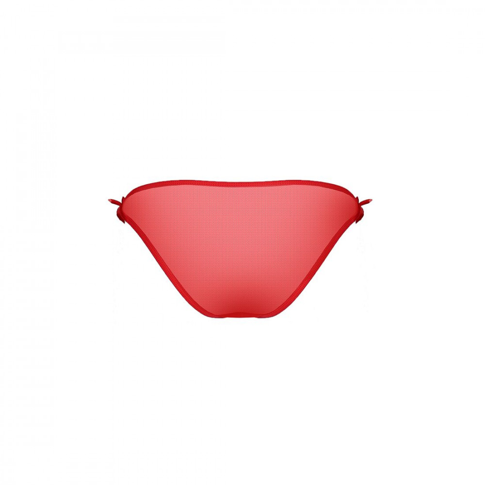 Сексуальные трусики - Трусики с завязочками по бокам WARDA THONG red S/M - Passion Exclusive 1
