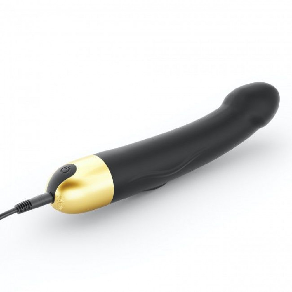 Вибратор - Вибратор Dorcel Real Vibration M Gold 2.0, диам 3,7см, перезаряжаемый, для точки G 2