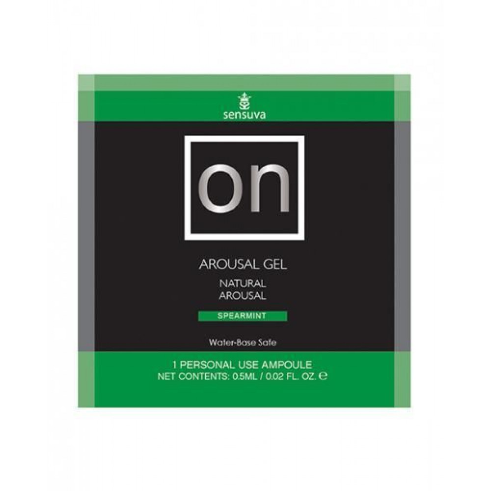 Женские возбудители - Пробник возбуждающего геля Sensuva — ON Arousal Gel for Her Spearmint (6 мл)