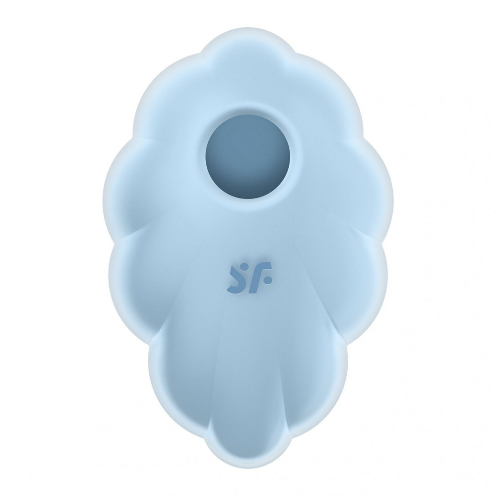 Вибраторы вакуумные - Вакуумный вибратор Satisfyer Cloud Dancer (Blue) 1