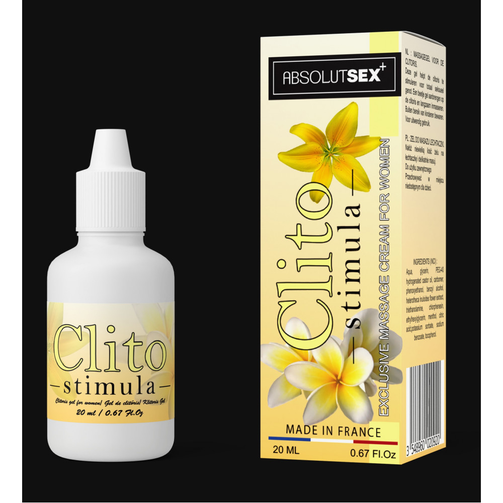 Лубриканты - Стимулирующий клиторальный гель Clito-Stimula, 20 ml