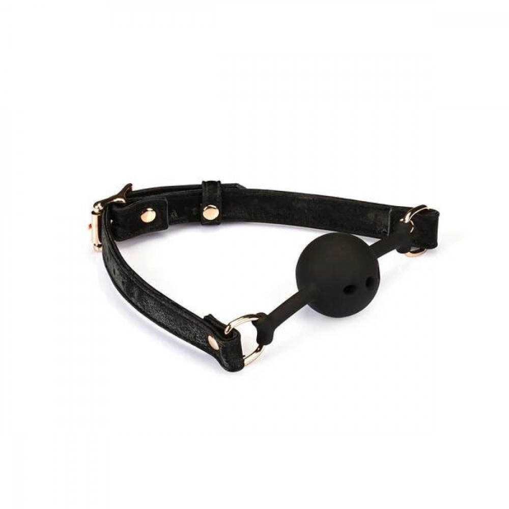 Кляп - Кляп Liebe Seele Boudoir Amor Ball Gag Black 2