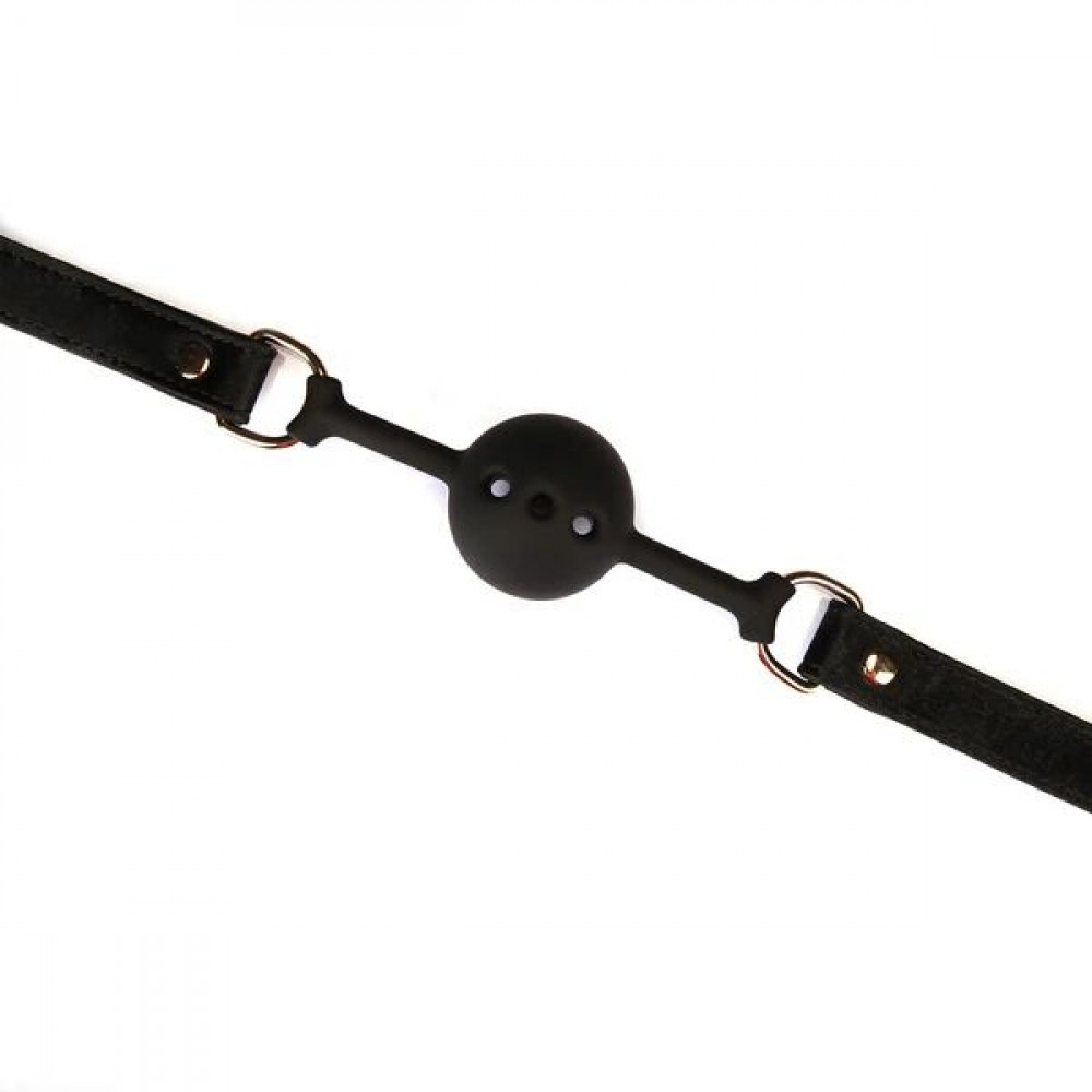Кляп - Кляп Liebe Seele Boudoir Amor Ball Gag Black 3
