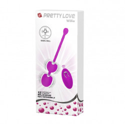 Вагинальные шарики с вибрацией Pretty Love - Willy, BI-014548W