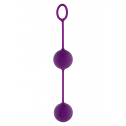 Вагинальные шарики Rock & Roll Balls фиолетовые ToyJoy