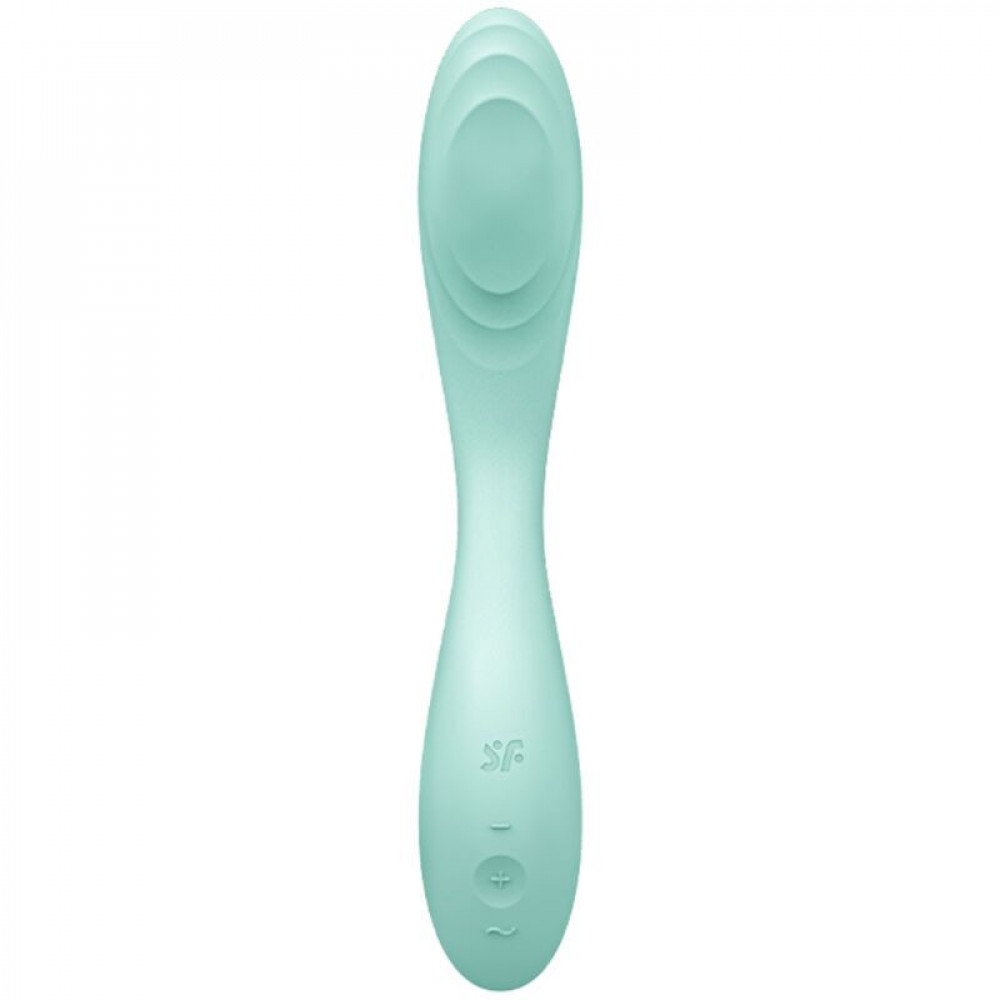 Стимулятор точки G - Вибратор с жемчужной стимуляцией точки G Satisfyer Rrrolling Pleasure Mint 2
