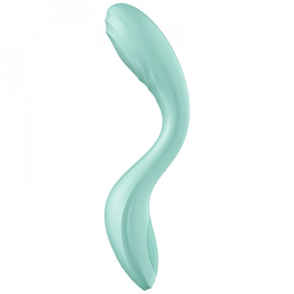 Стимулятор точки G - Вибратор с жемчужной стимуляцией точки G Satisfyer Rrrolling Pleasure Mint 3