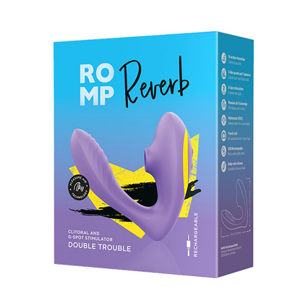 Секс игрушки - Вибратор двойной стимуляции ROMP REVERB 1