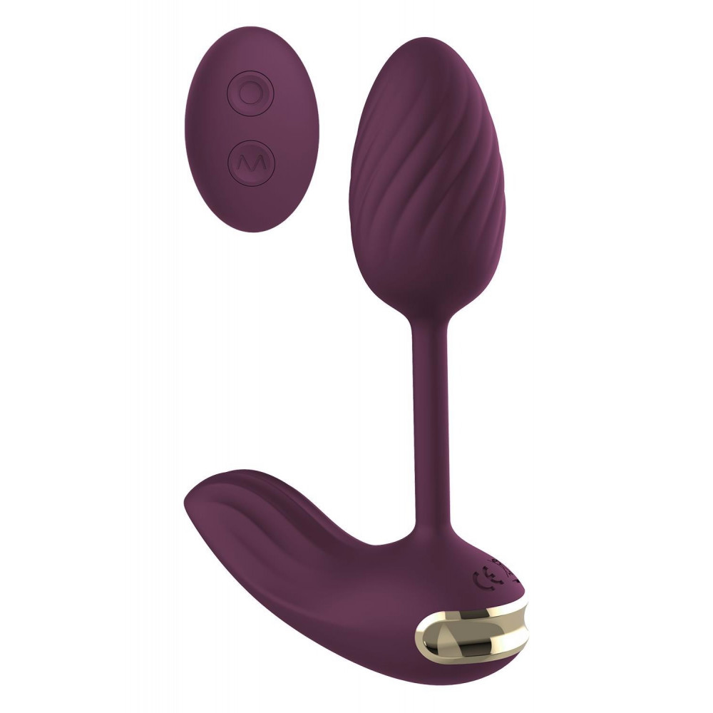 Секс игрушки - Виброяйцо гибкое с пультом управления Dream Toys Essentials, фиолетовый