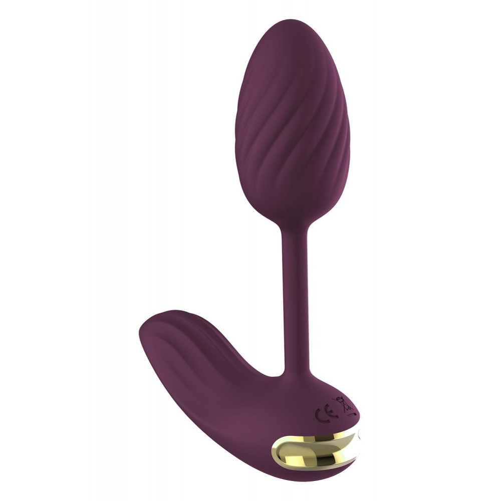 Секс игрушки - Виброяйцо гибкое с пультом управления Dream Toys Essentials, фиолетовый 1