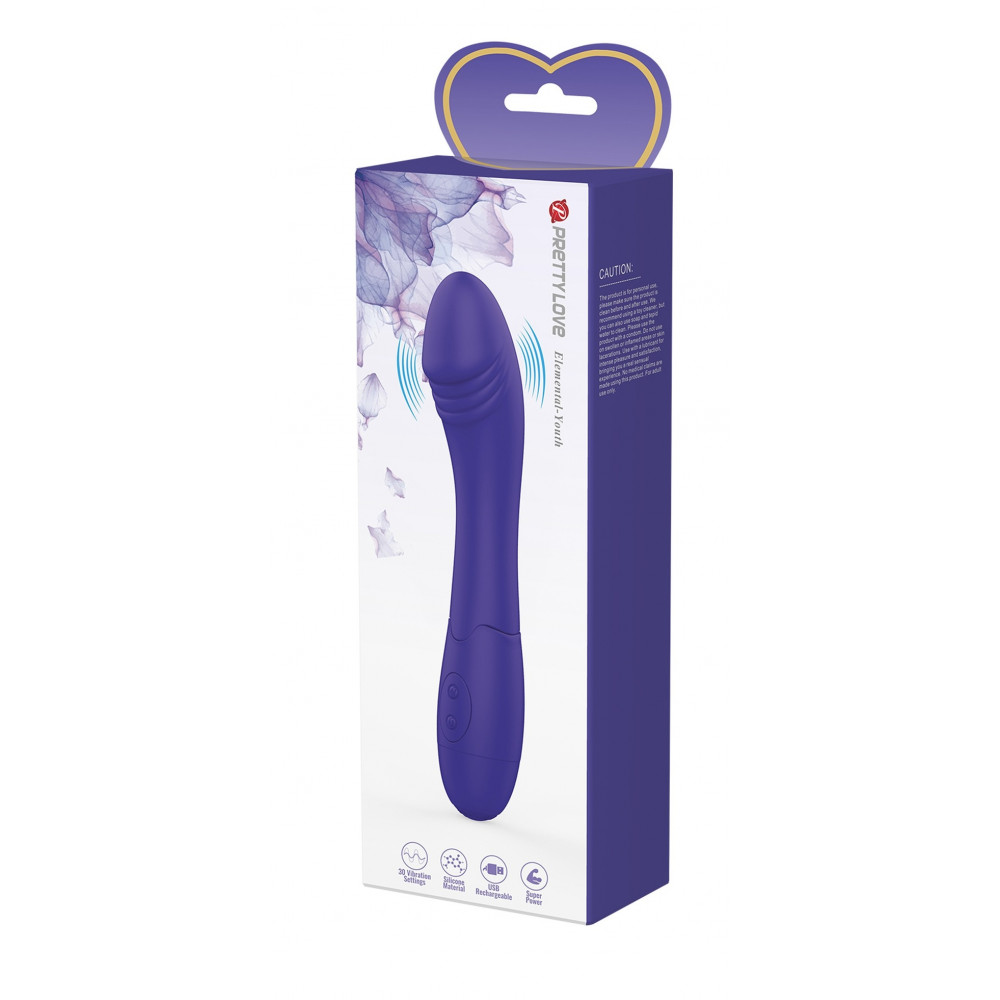 Вибратор - Вибромассажер для точки G Pretty Love - Elemental Youth, BI-014812L 1