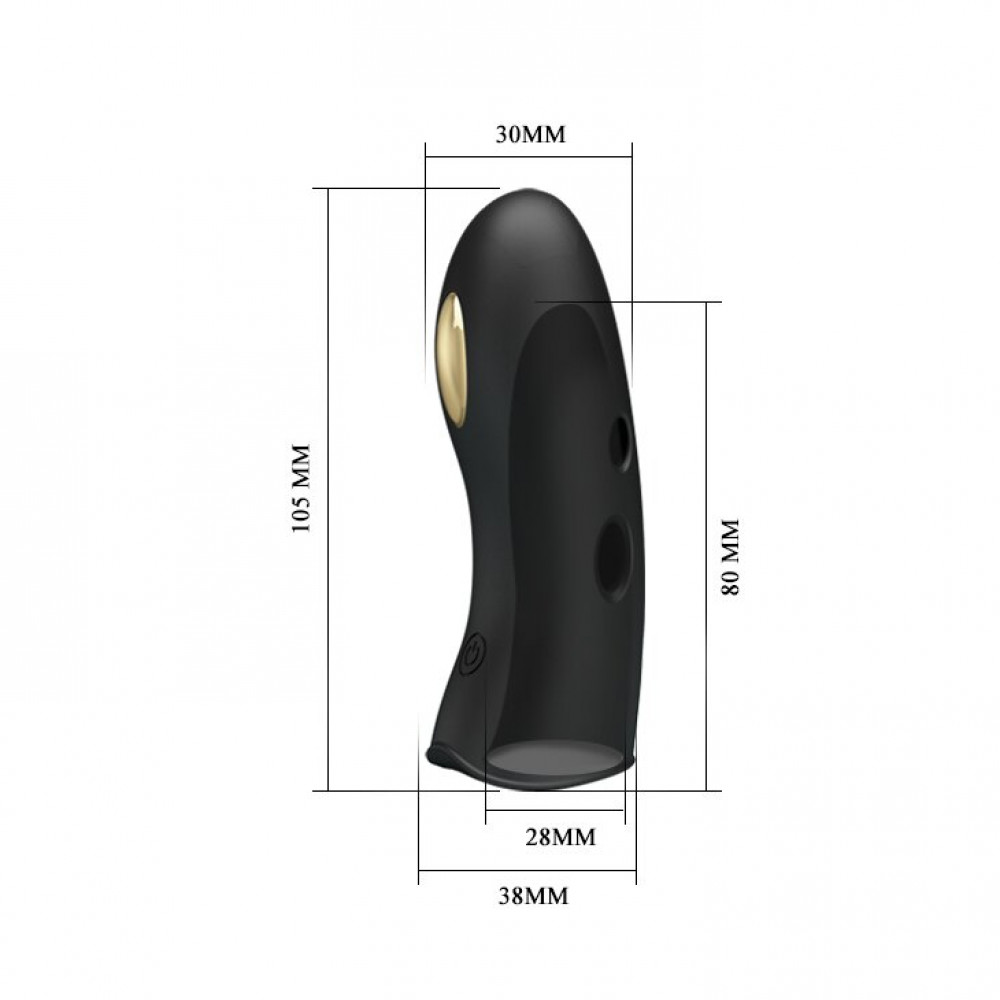 Вибратор - Клиторальный стимулятор на палец Pretty Love - MARICO Fingering Electric Vibrator, BI-014755 4