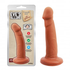 Фаллоимитатор реалистичный Chisa T-skin ReaL Eves Allure с выраженной головкой; 18,5 см