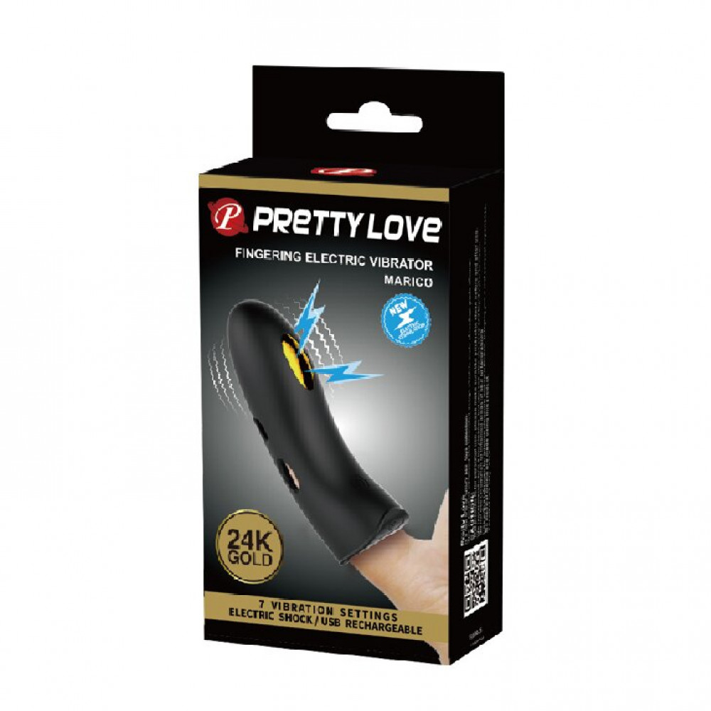 Вибратор - Клиторальный стимулятор на палец Pretty Love - MARICO Fingering Electric Vibrator, BI-014755 1