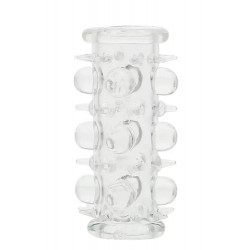 Насадка стимулирующая BOSS Stretchy Sleeve Clear, BS6700014