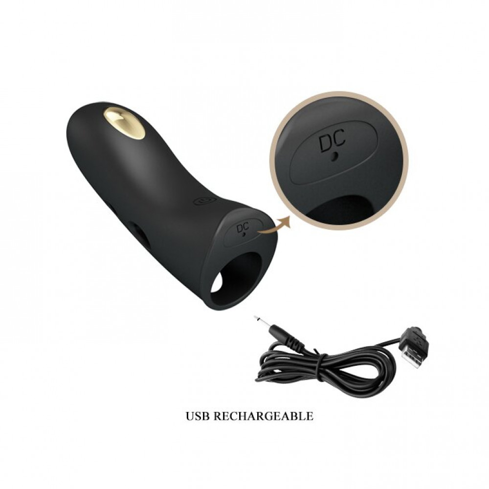 Вибратор - Клиторальный стимулятор на палец Pretty Love - MARICO Fingering Electric Vibrator, BI-014755 2