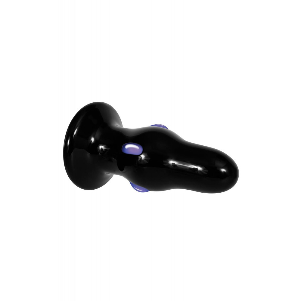 Секс игрушки - Анальная пробка стеклянная с вибрацией A&E REAR ROCKER VIBRATING GLASS ANAL PLUG 3