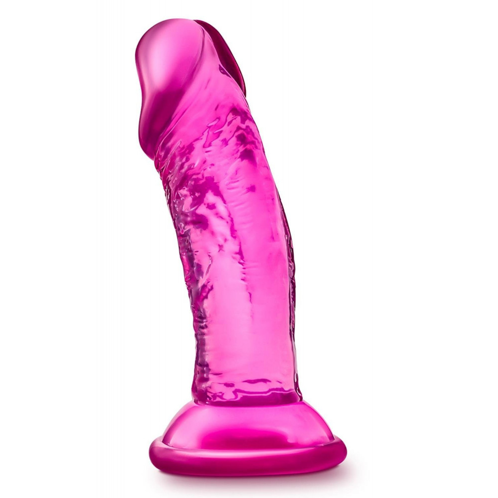 Секс игрушки - Анальная пробка в виде члена Blush b Yours на присоске, розовая