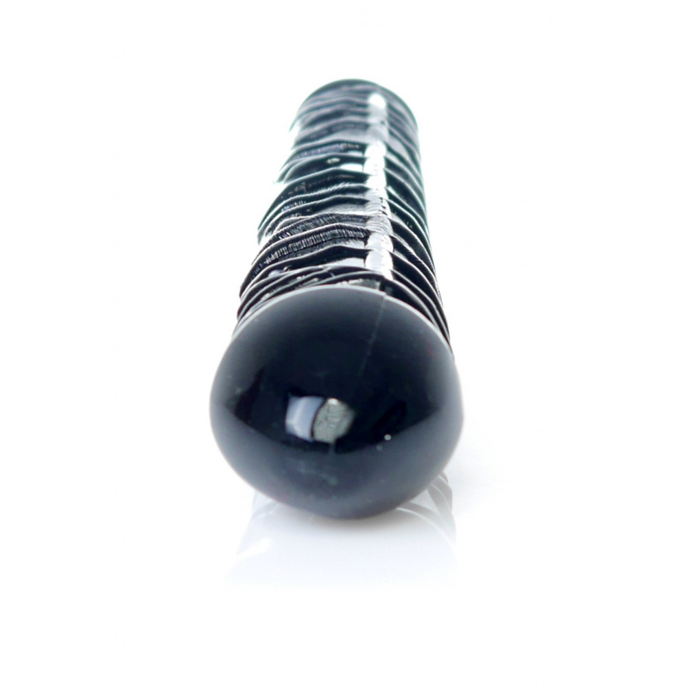 Фаллоимитатор - Двойной фаллоимитатор Boss Series: Flexible Double Dong Black, BS6700089 3