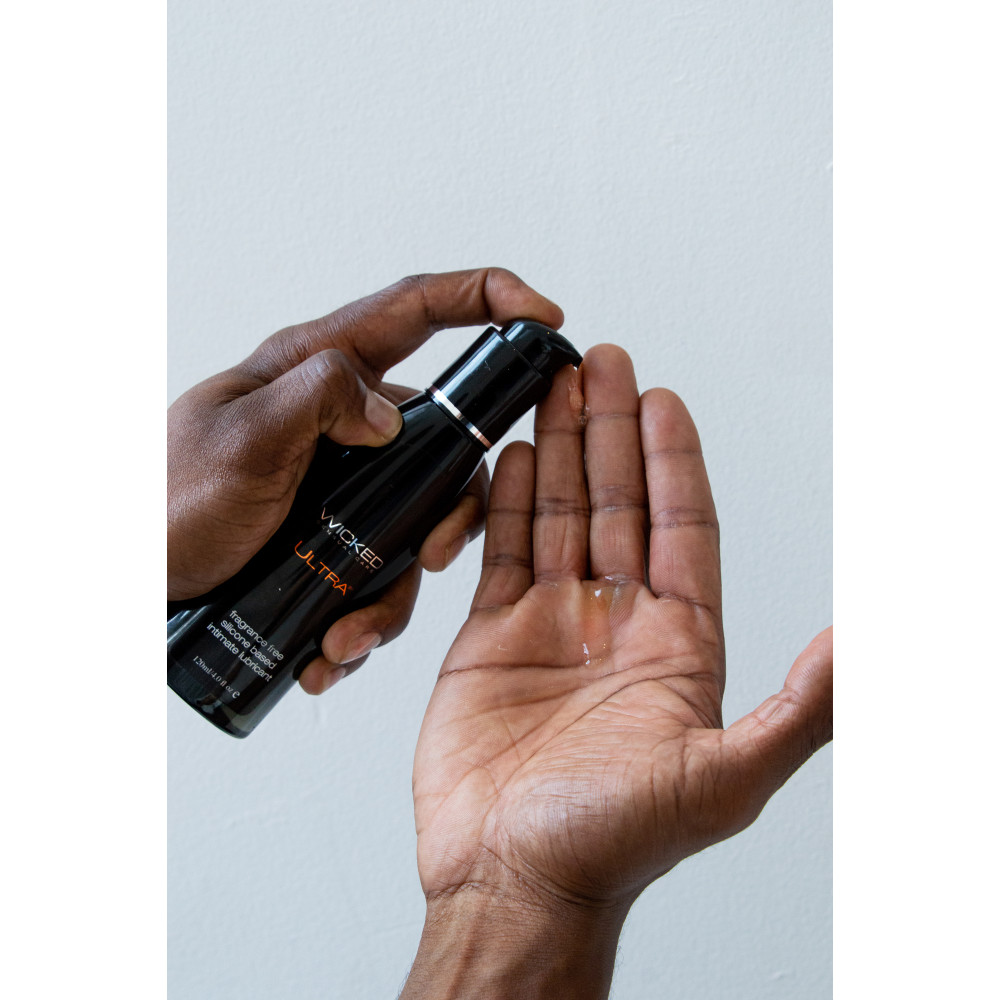 Лубриканты - Лубрикант силиконовый WICKED ULTRA SILICONE LUBRICANT 120ML 1