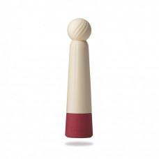 Микрофон, HMR-01 RIN AKANÉ Iroha, силиконовый, бело-розовый, 15 см х 3.5 см