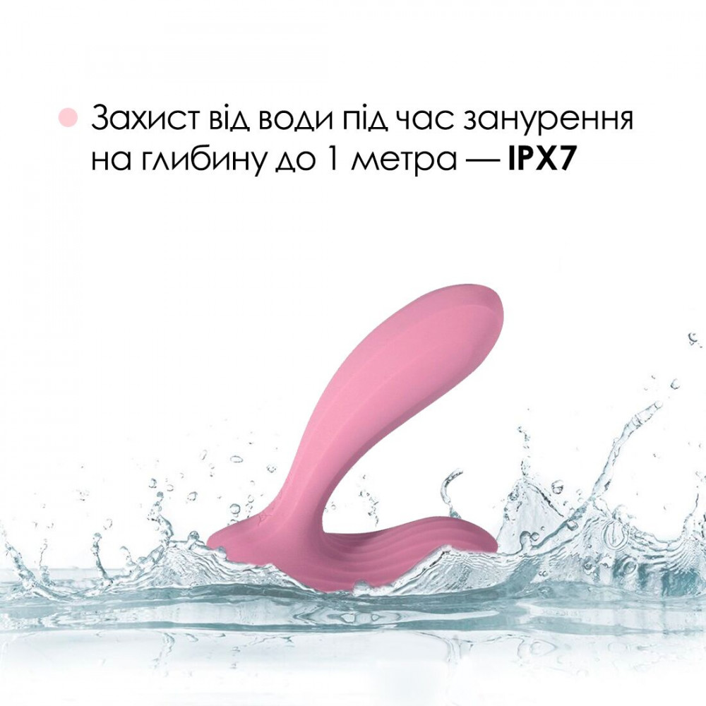 Вибратор - Смарт вибратор в трусики Svakom Erica Romantic Rose, очень гибкий, 2 мотора 4