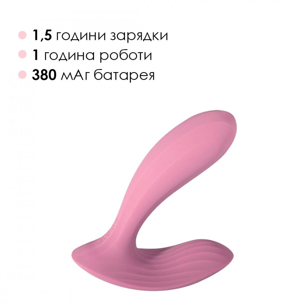 Вибратор - Смарт вибратор в трусики Svakom Erica Romantic Rose, очень гибкий, 2 мотора 3