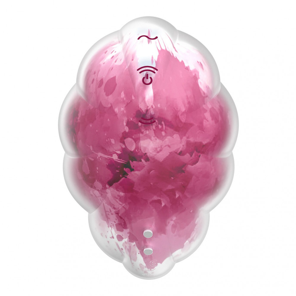 Вибраторы вакуумные - Вакуумный вибратор Satisfyer Cloud Dancer (Red) 4