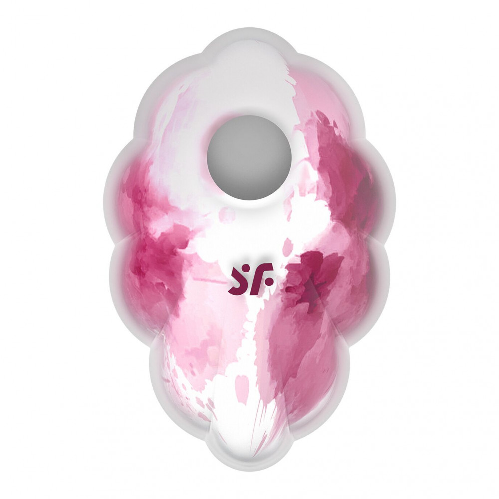 Вибраторы вакуумные - Вакуумный вибратор Satisfyer Cloud Dancer (Red) 1