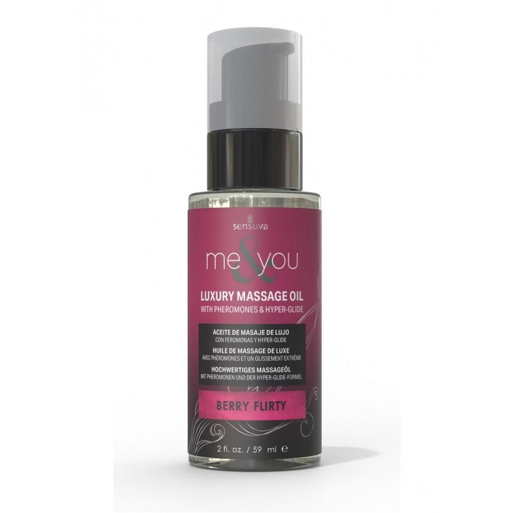 Массажные масла - Массажное масло Sensuva Me&You - Berry Flirty (Wild Berries) 59 мл