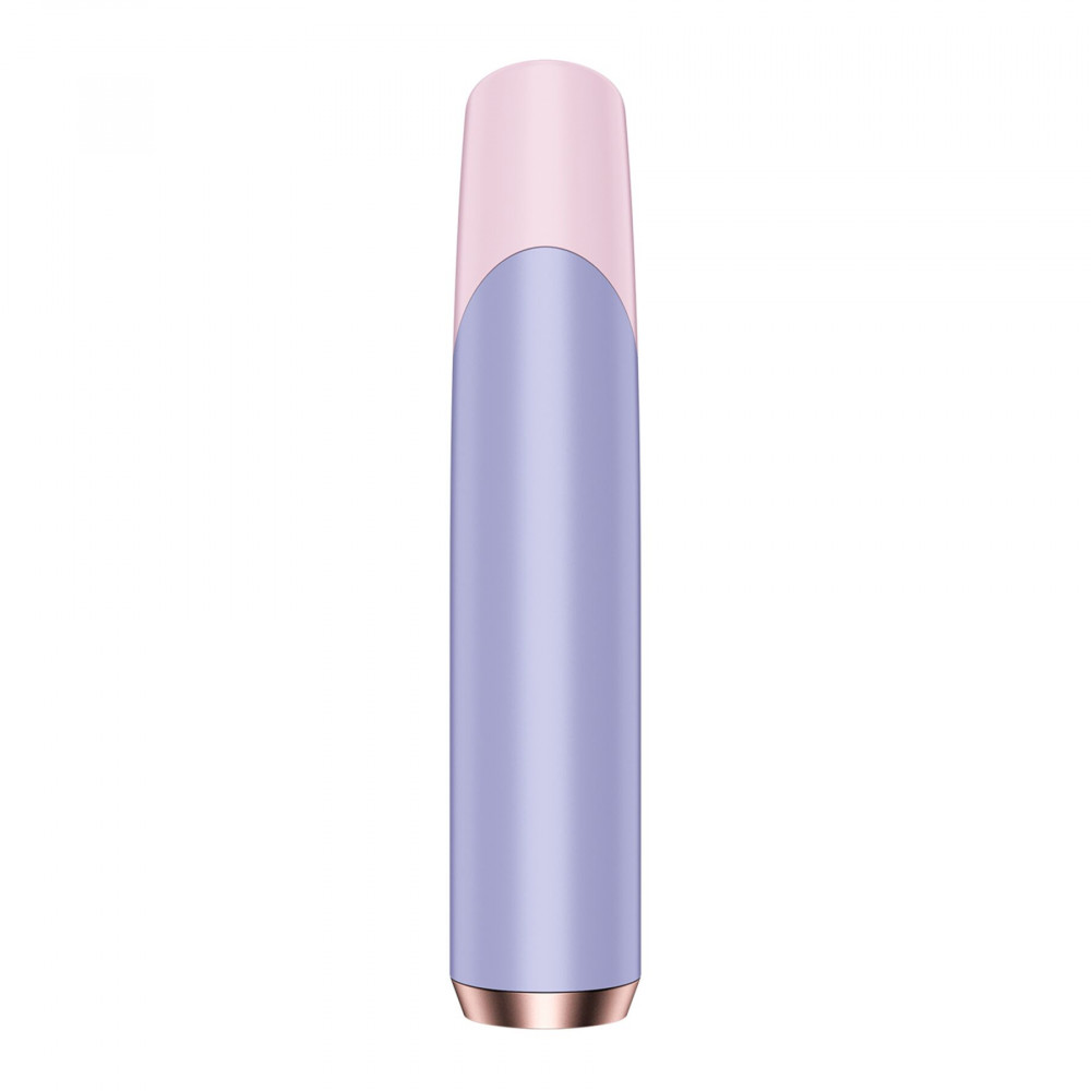 Вибраторы вакуумные - Вакуумный стимулятор Satisfyer Bold Kiss Violet 2