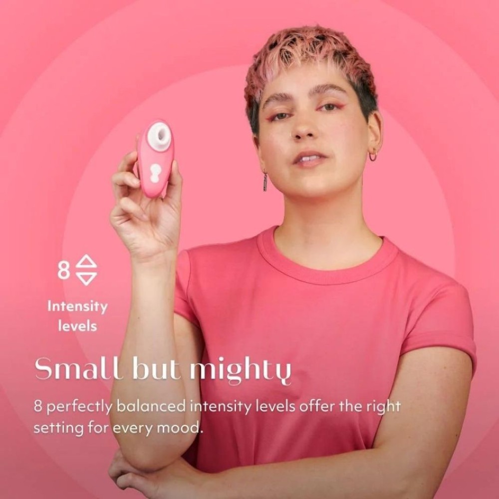 Секс игрушки - Вакуумный клиторальный вибратор Womanizer Liberty 2 Vibrant Rose, розовый 8