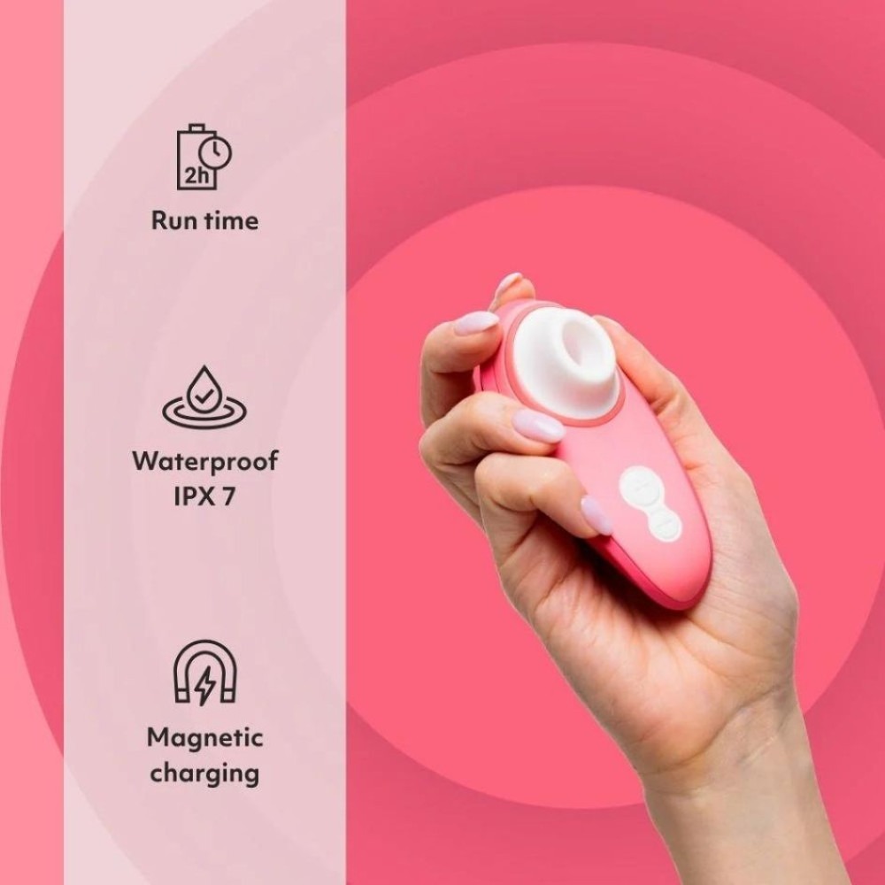 Секс игрушки - Вакуумный клиторальный вибратор Womanizer Liberty 2 Vibrant Rose, розовый 9