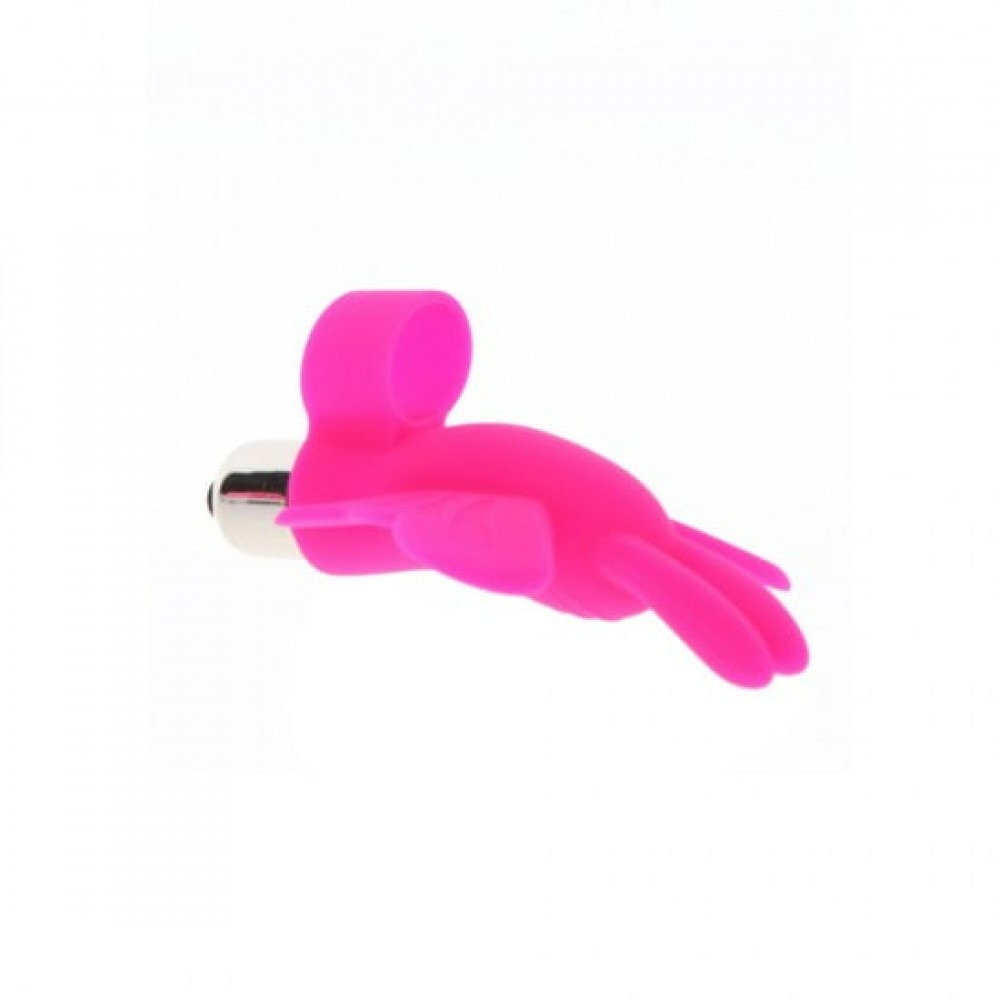 Секс игрушки - Вибратор на палец ToyJoy Butterfly Pleaser, розовый 2