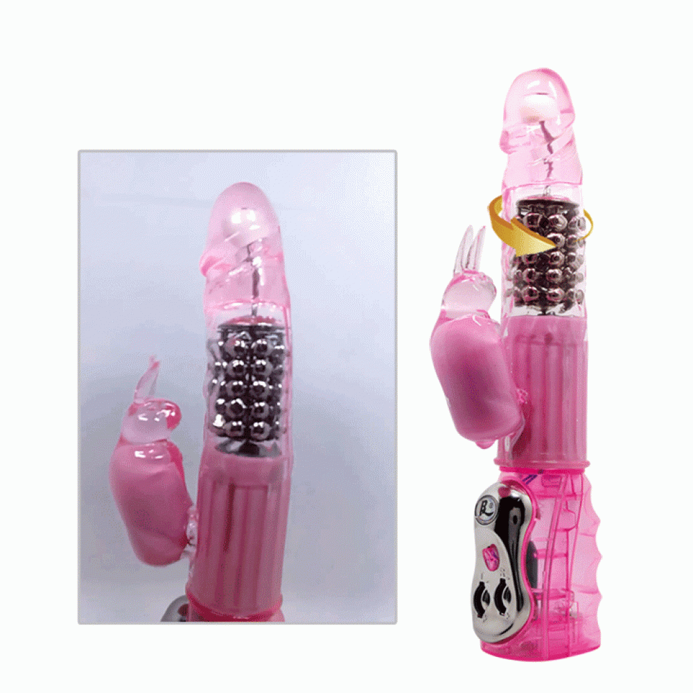 Вибратор - Вибратор с стимулятором клитора и функцией ротации BAILE - DELUXE DREAM LOVER, BW-020032 7