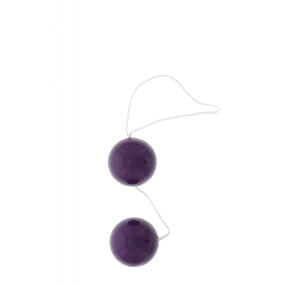 Вагинальные шарики - Вагинальные шарики DUO BALLS. PURPLE