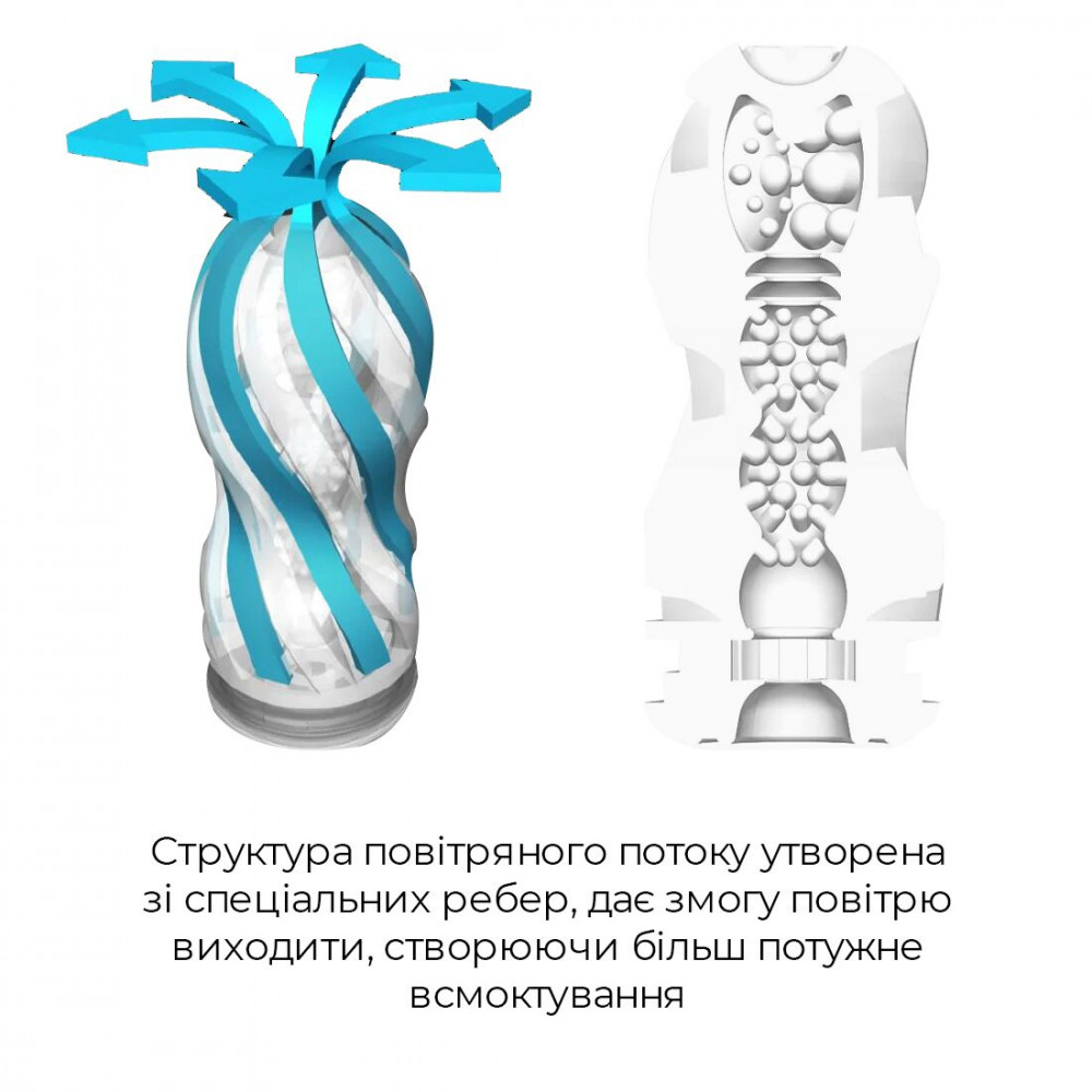 Другие мастурбаторы - Мастурбатор Tenga Air-Tech Ultra Size, более высокая аэростимуляция и всасывающий эффект 4
