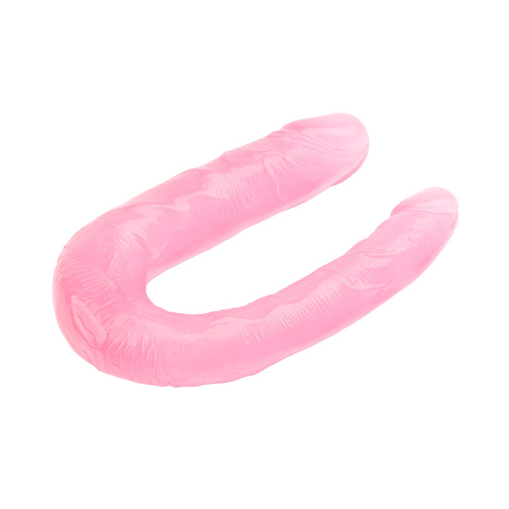 Секс игрушки - Фаллоимитатор двойной Chisa Hi-Rubber 13 Inch Dildo, розовый 2