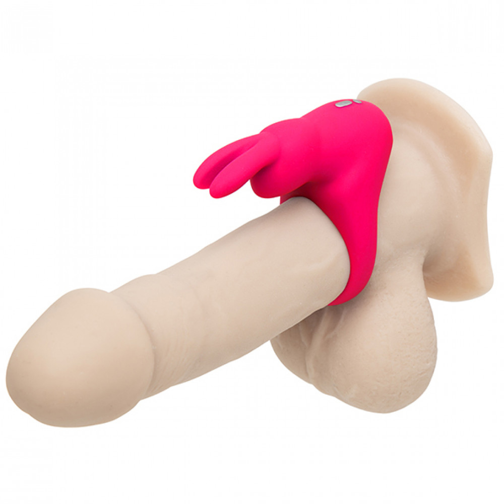 Эрекционные кольца с вибрацией - Эрекционное кольцо Happy Rabbit Rechargeable Cock Ring Pink 3