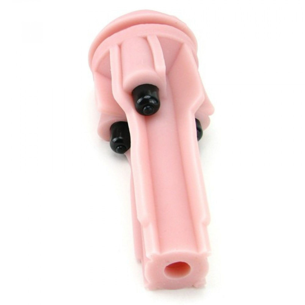 Мастурбаторы с вибрацией - Мастурбатор с вибрацией Fleshlight Vibro Pink Lady Touch, три вибропули, стимулирующий рельеф 5