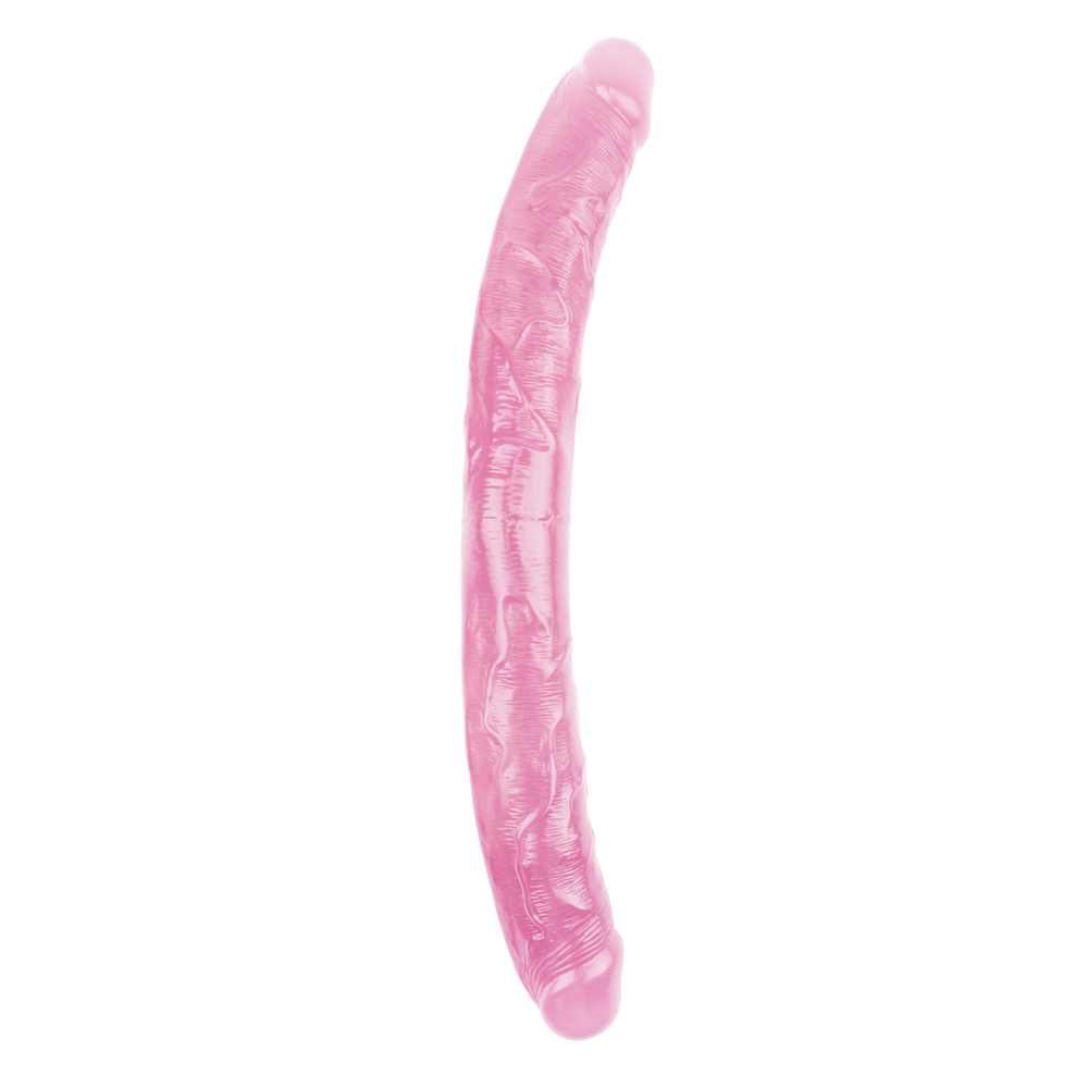 Секс игрушки - Фаллоимитатор двухсторонний реалистичный Chisa Hi-Rubber, розовый 1
